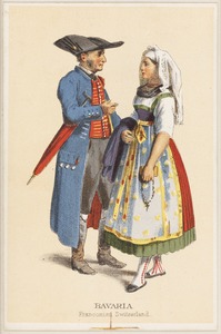 German peasant costumes - Bavaria Franconian Switzerland