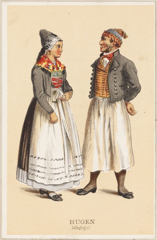 German peasant costumes - Rugen Mönchgut