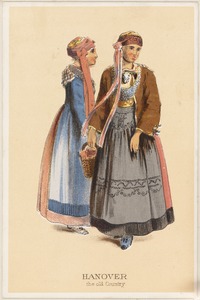 German peasant costumes - Hanover the old country