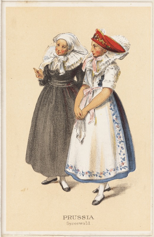 German peasant costumes - Prussia Spreewald