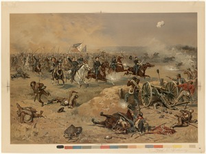 Sheridan's final charge at Winchester in 1864
