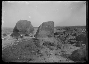 Rocks on beach