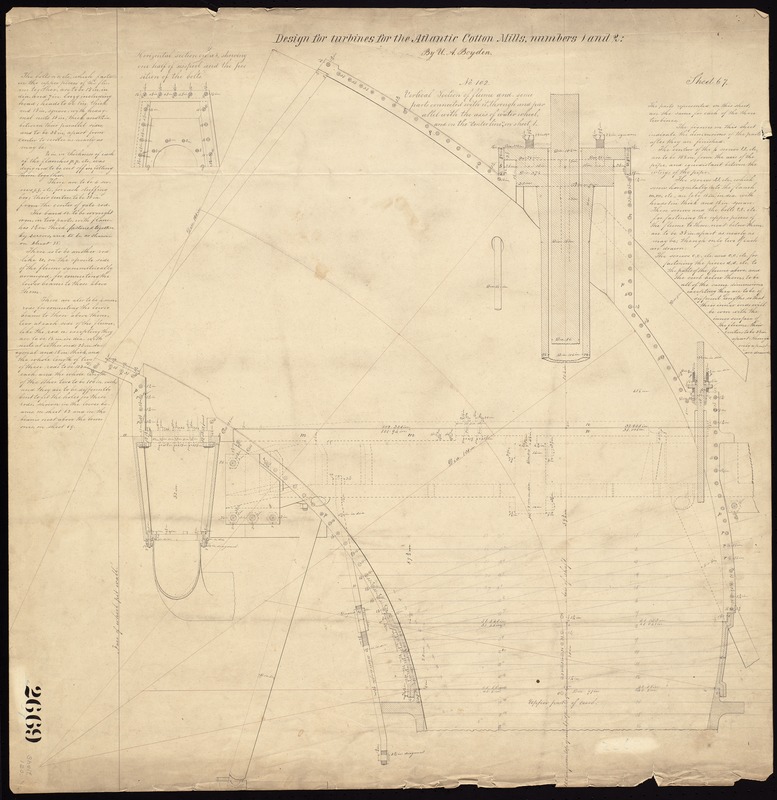 Design for turbines by U. A. Boyden