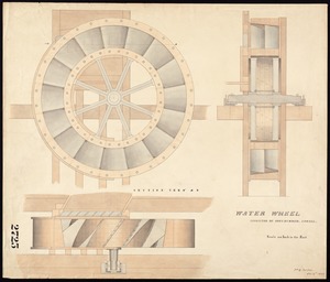 Proprietors of Locks and Canals on Merrimack River Engineering Drawings