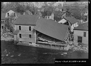 Dwellings on Pulaski Street, Ware, Mass., Sep 27, 1938