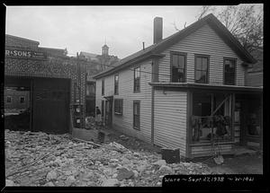 Sidur's office and store, 22 Pulaski Street, Ware, Mass., Sep 27, 1938