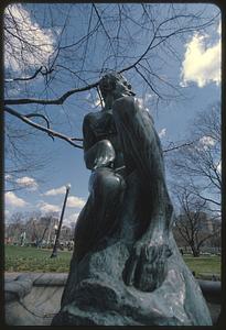 Fountain sculpture, Public Garden, Boston