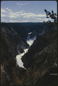 Lower Yellowstone Falls and Grand Canyon of the Yellowstone, Yellowstone National Park, Wyoming