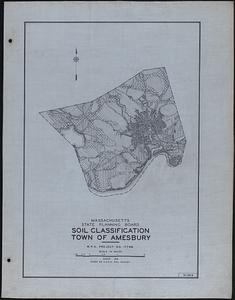 Soil Classification Town of Amesbury