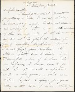 Letter from John D. Long to Zadoc Long and Julia D. Long, January 13, 1866