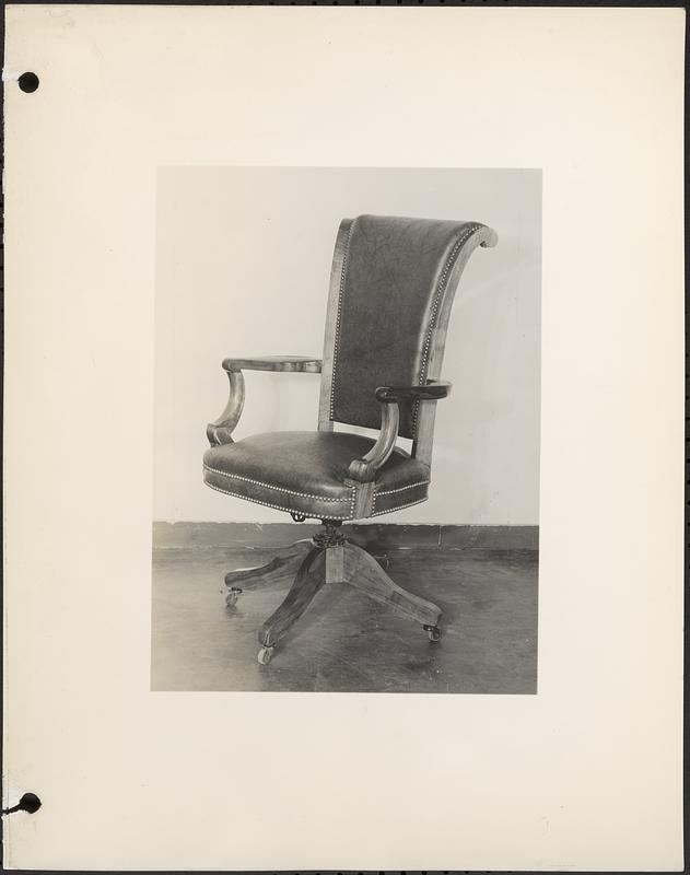 Chair for Port Authority, Custom House, Boston