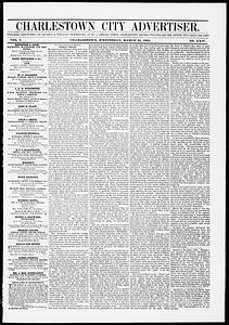 Charlestown City Advertiser, March 24, 1852
