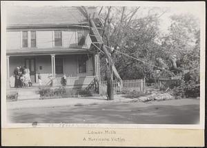 Lower Mills, a hurricane victim