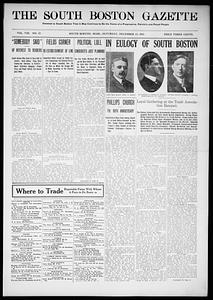 South Boston Gazette, December 13, 1913
