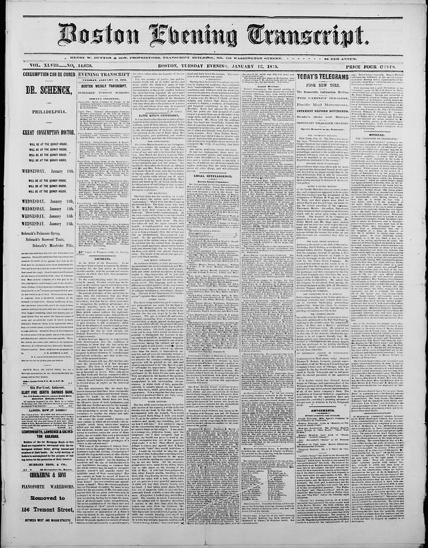 Boston Evening Transcript - Digital Commonwealth