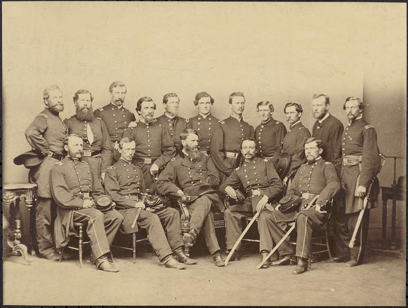 General Frank P. Blair and staff
