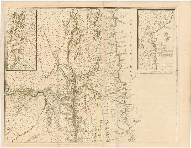 Province de New-York en 4. feuilles