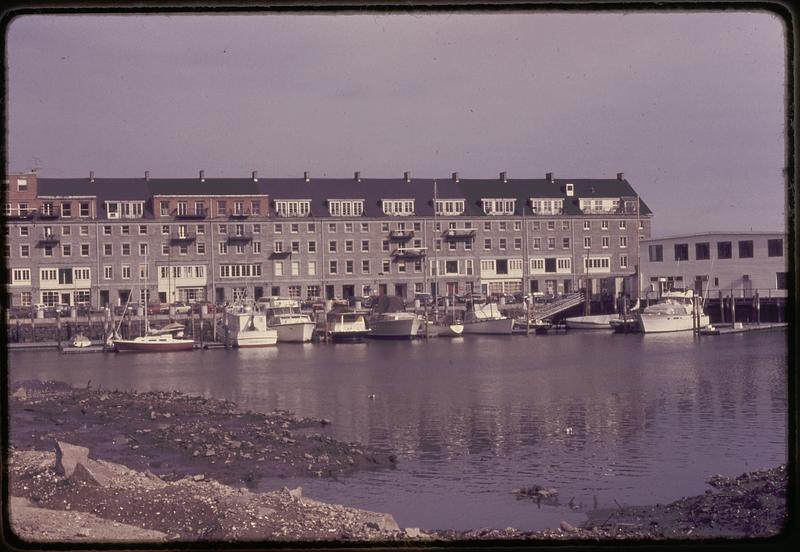 Commercial Wharf from Long Wharf Boston