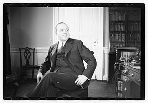 Hurley, John L. Lieutenant Governor of Mass, Mayor of Fall River 1933-34