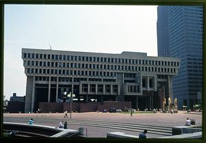 Boston (circa 1995) Boston City Hall in City Hall Plaza