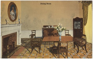 Dining room, My Old Kentucky Home, Bardstown, KY.