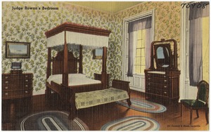 Judge Rowan's bedroom, My Old Kentucky Home, Bardstown, KY