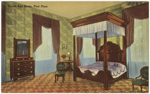 Guest bed room, first floor, My Old Kentucky Home, Bardstown, KY