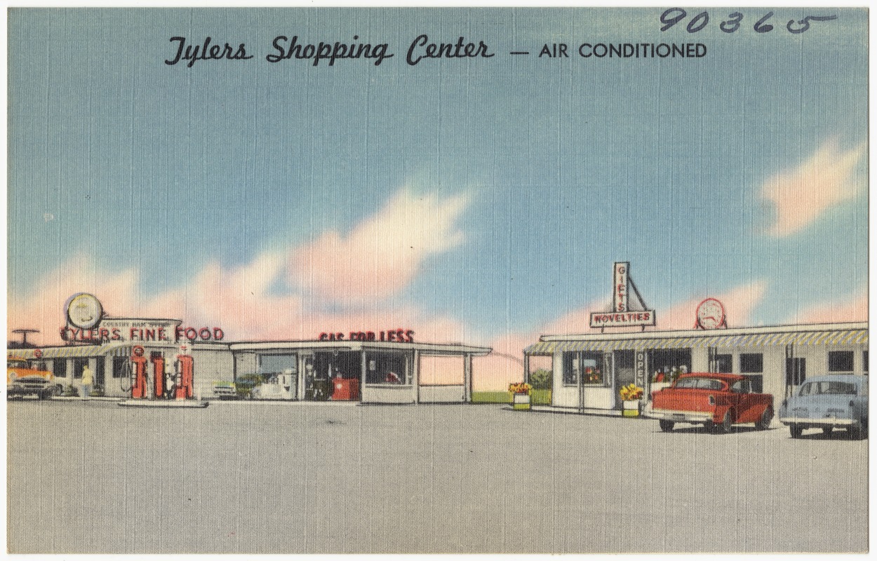 Tylers Shopping Center is located on U. S. 231 4 miles north of Owensboro, Ky.