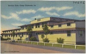 Service club, Camp Claiborne, La.