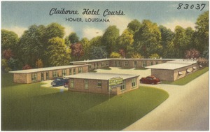 Claiborne Hotel Courts, Homer, Louisiana