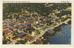 (9611) Aerial View of Lake Charles, La.