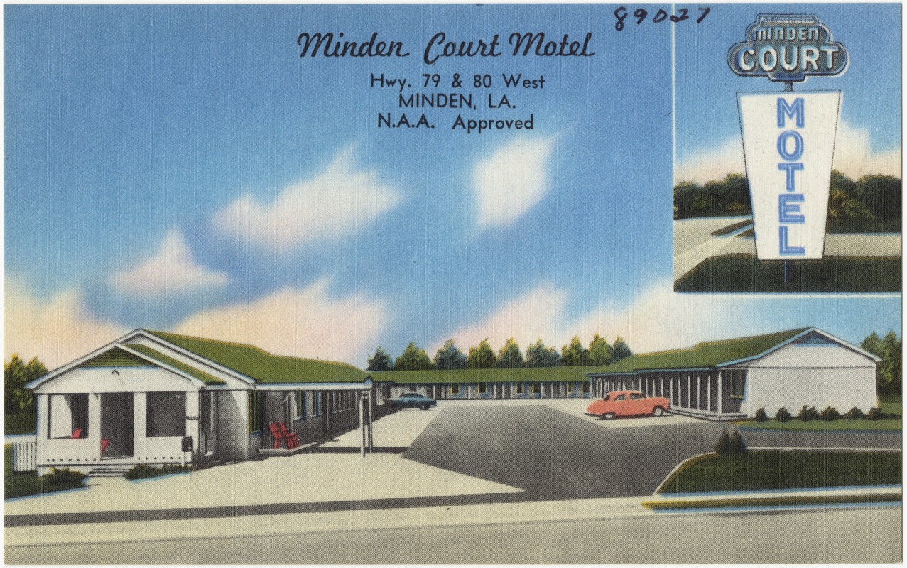 Minden Court Motel, Hwy. 79 & 80 West, Minden, La.