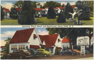 Spinning Wheel Motel and Restaurant, Glens Falls, N. Y.
