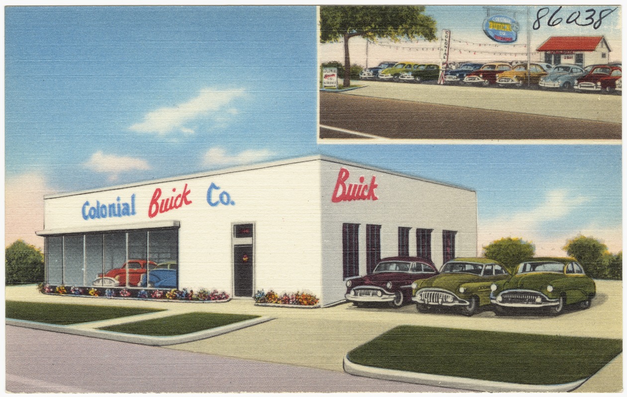 Colonial Buick Co., new car department, 3941 Bienville Ave.