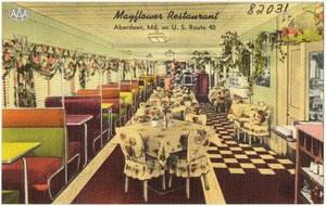 Mayflower Restaurant, Aberdeen, Md. on U. S. Route 40