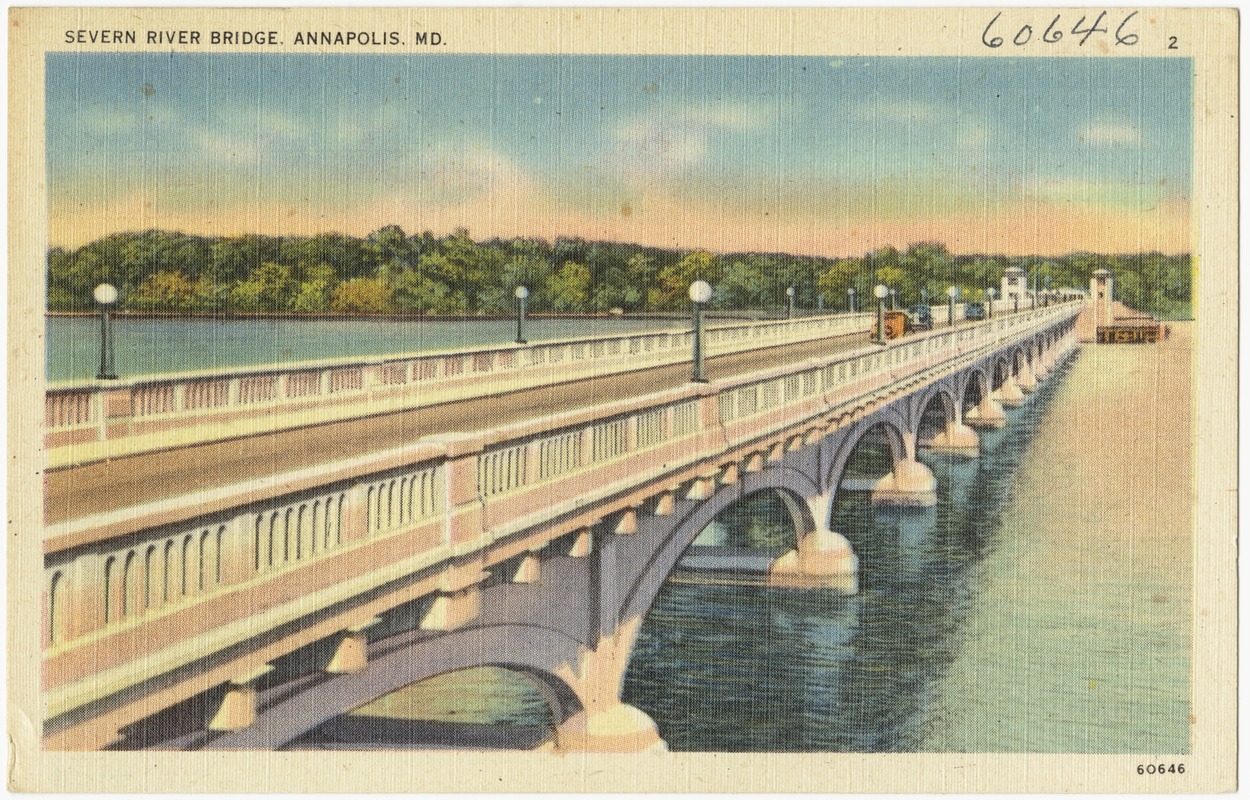 Severn River Bridge, Annapolis, MD.