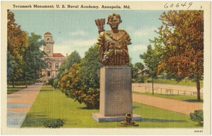 Tecumseh Monument, U. S. Naval Academy, Annapolis, Md.