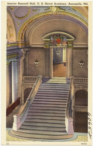 Interior Bancroft Hall, U. S. Naval Academy, Annapolis, Md.
