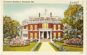 Governor's residence, Annapolis, Md.