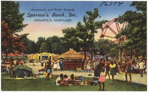 Amusement and picnic grounds, Sparrow's Beach, Inc., Annapolis, Maryland