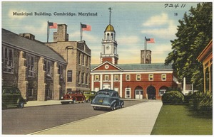 Municipal building, Cambridge, Maryland