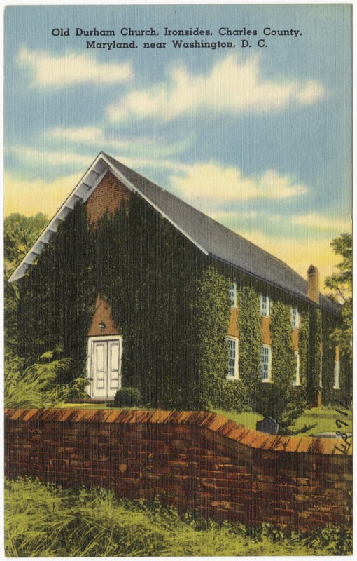 Old Durham Church, Ironsides, Charles County, Maryland, near Washington, D. C.