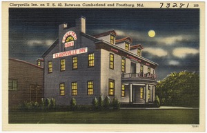 Clarysville Inn, on U. S. 40, between Cumberland and Frostburg, Md.