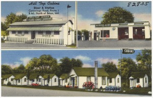 Hill Top Cabins, diner and stations, Conowingo Road, Route 1, 8 mi. north of Belair, Md.