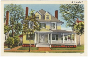 Residence and office of Dr. T. A. Tobin, Chiropractor, 18 N. Aurora St., Easton, Maryland