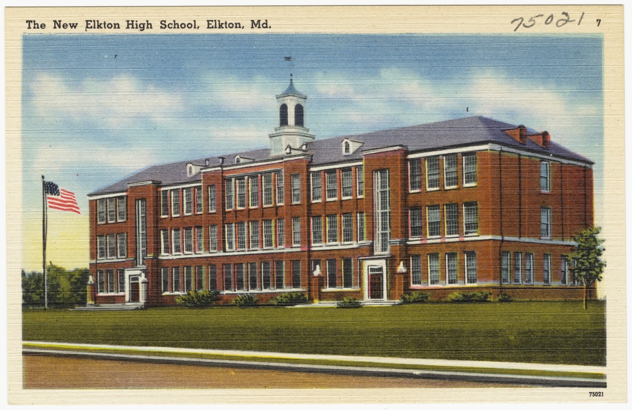 The new Elkton High School, Elkton, Md.