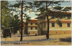 Barracks, Fort George G. Meade, Md.