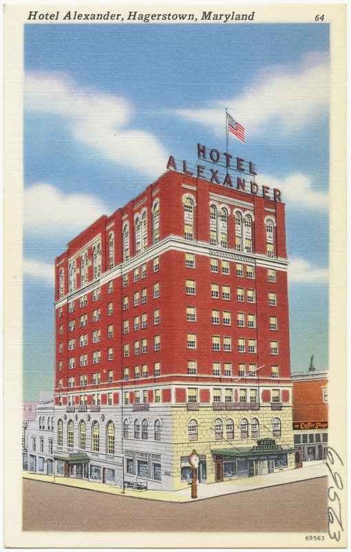 Hotel Alexander, Hagerstown, Maryland Digital Commonwealth