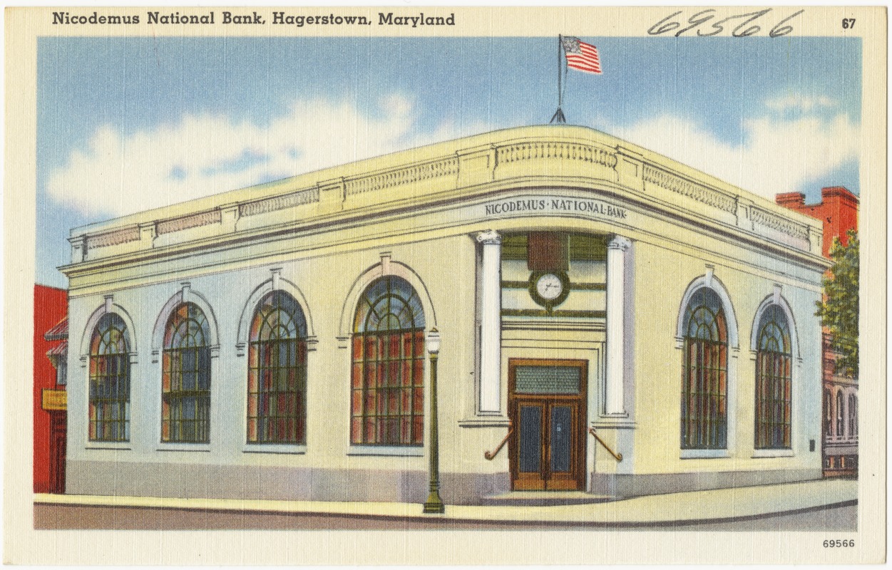 Nicodemus National Bank, Hagerstown, Maryland - Digital Commonwealth