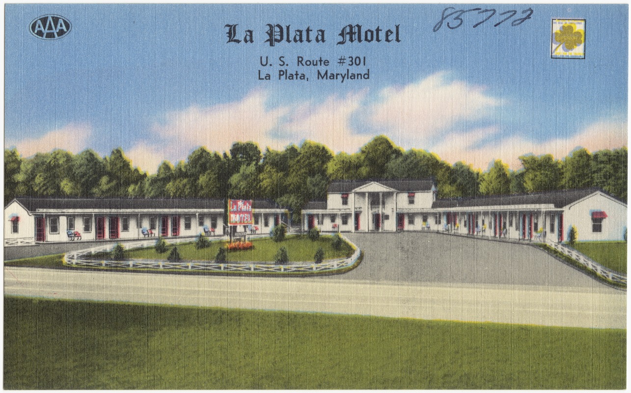La Plata Motel, U. S. Route 301, La Plata, Maryland Digital Commonwealth